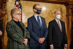 February 15, 2022: Senator Kane joins Governor Tom Wolf to celebrate the creation of Pennsylvania’s Broadband Development Authority, which will manage at least $100 million in federal aid to coordinate the rollout of broadband across Pennsylvania.