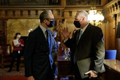 February 15, 2022: Senator Kane joins Governor Tom Wolf to celebrate the creation of Pennsylvania’s Broadband Development Authority, which will manage at least $100 million in federal aid to coordinate the rollout of broadband across Pennsylvania.