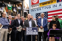 October 10, 2023: Senator Kane and Senate Democrats Promote Quality and Opportunity with Build Better PA.