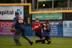 September 26, 2023: Senator John Kane participates in the 2023 Capitol All-Stars charitable, legislative softball game to fight hunger in Pennsylvania.