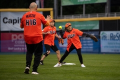 September 26, 2023: Senator John Kane participates in the 2023 Capitol All-Stars charitable, legislative softball game to fight hunger in Pennsylvania.