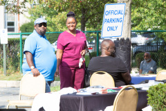 September 16, 2021: Sen. Kane joined state Rep. Brian Kirkland and Chester City officials for a Health Fair at City Hall.  Visitors were provided with flu shots as well as advice on health concerns, health insurance, personal safety and government services available to help keep people going strong into the fall.