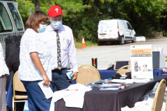 September 16, 2021: Sen. Kane joined state Rep. Brian Kirkland and Chester City officials for a Health Fair at City Hall.  Visitors were provided with flu shots as well as advice on health concerns, health insurance, personal safety and government services available to help keep people going strong into the fall.