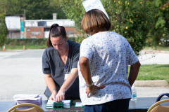 September 16, 2021: Sen. Kane joined state Rep. Brian Kirkland and Chester City officials for a Health Fair at City Hall.  Visitors were provided with flu shots as well as advice on health concerns, health insurance, personal safety and government services available to help keep people going strong into the fall.