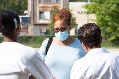 September 16, 2021: Sen. Kane joined state Rep. Brian Kirkland and Chester City officials for a Health Fair at City Hall.  Visitors were provided with flu shots as well as advice on health concerns, health insurance, personal safety and government services available to help keep people going strong into the fall.