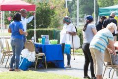 September 16, 2021: Sen. Kane joined state Rep. Brian Kirkland and Chester City officials for a Health Fair at City Hall.  Visitors were provided with flu shots as well as advice on health concerns, health insurance, personal safety and government services available to help keep people going strong into the fall.