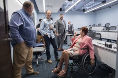 September 21, 2023: Sens. Tartaglione, Kane and Kearney visited the IBEW Local 126 Training and Safety Center in Worcester Township, Montgomery County today for a tour of the facility and a discussion of the future of broadband and employment training in Pennsylvania.