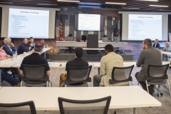 September 21, 2023: Sens. Tartaglione, Kane and Kearney visited the IBEW Local 126 Training and Safety Center in Worcester Township, Montgomery County today for a tour of the facility and a discussion of the future of broadband and employment training in Pennsylvania.