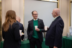 March 18, 2024: Senators Kane & Kearney celebrate with the Irish American Caucus at Capitol Building.