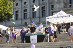 August 31, 2022: Senator Kane holds press conference on   Overdose Awareness Day in Pennsylvania.