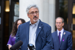 August 31, 2021: State Senators John Kane and Tim Kearney hosted an Overdose Awareness Day Vigil to honor lives lost to overdoses.