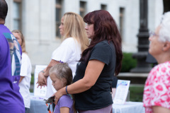 August 31, 2021: State Senators John Kane and Tim Kearney hosted an Overdose Awareness Day Vigil to honor lives lost to overdoses.