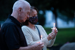 August 31, 2021: State Senators John Kane and Tim Kearney hosted an Overdose Awareness Day Vigil to honor lives lost to overdoses.
