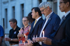 8-31-21 Sens. Kane and Kearney Candlelight Vigil