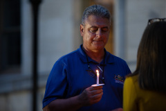 August 31, 2021: State Senators John Kane and Tim Kearney hosted an Overdose Awareness Day Vigil to honor lives lost to overdoses.