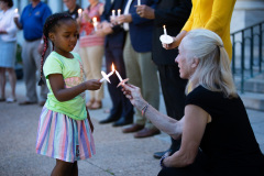 August 31, 2021: State Senators John Kane and Tim Kearney hosted an Overdose Awareness Day Vigil to honor lives lost to overdoses.