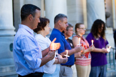 August 31, 2021: State Senators John Kane and Tim Kearney hosted an Overdose Awareness Day Vigil to honor lives lost to overdoses.