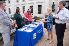 August 31, 2021: State Senators John Kane and Tim Kearney hosted an Overdose Awareness Day Vigil to honor lives lost to overdoses.
