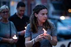 August 31, 2021: State Senators John Kane and Tim Kearney hosted an Overdose Awareness Day Vigil to honor lives lost to overdoses.