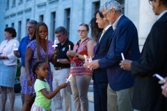 August 31, 2021: State Senators John Kane and Tim Kearney hosted an Overdose Awareness Day Vigil to honor lives lost to overdoses.