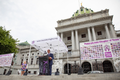 August 31, 2021: Senator Kane participates in International Overdose Awareness Day in Harrisburg.