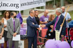 August 31, 2021: Senator Kane participates in International Overdose Awareness Day in Harrisburg.