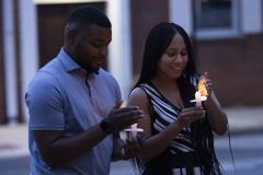 August 29, 2024: Sens. Kane and Kearney were joined by Sen. Amanda Cappelletti and U.S. Rep. Mary Gay Scanlon for their annual Overdose Awareness Day Vigil in Media, Delaware County.