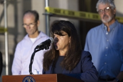 August 29, 2024: Sens. Kane and Kearney were joined by Sen. Amanda Cappelletti and U.S. Rep. Mary Gay Scanlon for their annual Overdose Awareness Day Vigil in Media, Delaware County.