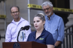 August 29, 2024: Sens. Kane and Kearney were joined by Sen. Amanda Cappelletti and U.S. Rep. Mary Gay Scanlon for their annual Overdose Awareness Day Vigil in Media, Delaware County.