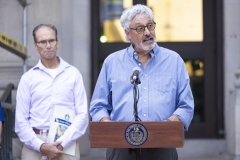 August 29, 2024: Sens. Kane and Kearney were joined by Sen. Amanda Cappelletti and U.S. Rep. Mary Gay Scanlon for their annual Overdose Awareness Day Vigil in Media, Delaware County.