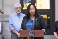 August 29, 2024: Sens. Kane and Kearney were joined by Sen. Amanda Cappelletti and U.S. Rep. Mary Gay Scanlon for their annual Overdose Awareness Day Vigil in Media, Delaware County.