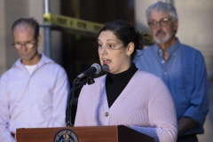 August 29, 2024: Sens. Kane and Kearney were joined by Sen. Amanda Cappelletti and U.S. Rep. Mary Gay Scanlon for their annual Overdose Awareness Day Vigil in Media, Delaware County.