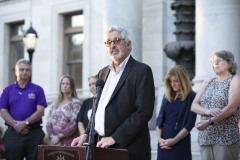 August 31, 2023: Sens. Kane and Kearney held their third annual Overdose Awareness Vigil in front of the Delaware County Courthouse in Media.