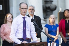August 31, 2023: Sens. Kane and Kearney held their third annual Overdose Awareness Vigil in front of the Delaware County Courthouse in Media.