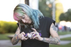 August 31, 2023: Sens. Kane and Kearney held their third annual Overdose Awareness Vigil in front of the Delaware County Courthouse in Media.