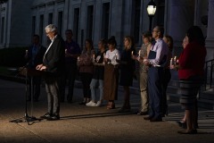 August 31, 2023: Sens. Kane and Kearney held their third annual Overdose Awareness Vigil in front of the Delaware County Courthouse in Media.
