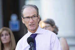 August 31, 2023: Sens. Kane and Kearney held their third annual Overdose Awareness Vigil in front of the Delaware County Courthouse in Media.