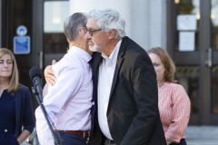 August 31, 2023: Sens. Kane and Kearney held their third annual Overdose Awareness Vigil in front of the Delaware County Courthouse in Media.
