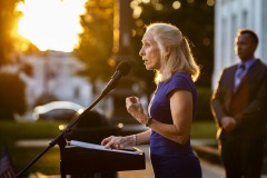 August 31, 2023: Sens. Kane and Kearney held their third annual Overdose Awareness Vigil in front of the Delaware County Courthouse in Media.