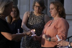 August 31, 2023: Sens. Kane and Kearney held their third annual Overdose Awareness Vigil in front of the Delaware County Courthouse in Media.