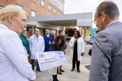 October 29, 2024: Senator Kane Presents Grant Check to Riddle Hospital