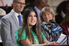 November 15, 2023: Senators Schwank and Kane hosted students from all over Pennsylvania in the Main Rotunda today to bring awareness to increased struggles with mental health in schools and for passage of Senate Bill 886 which would allow excused mental health days in PA.