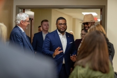 May 4, 2023: Senators Kane, Kearney  and Lt Gov Davis tour Delaware County Tech High School