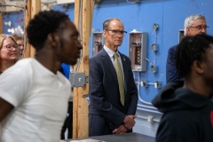 May 4, 2023: Senators Kane, Kearney  and Lt Gov Davis tour Delaware County Tech High School