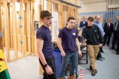 May 4, 2023: Senators Kane, Kearney  and Lt Gov Davis tour Delaware County Tech High School