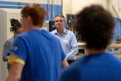 May 4, 2023: Senators Kane, Kearney  and Lt Gov Davis tour Delaware County Tech High School