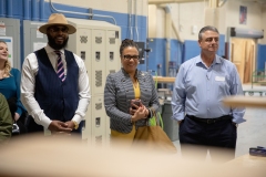 May 4, 2023: Senators Kane, Kearney  and Lt Gov Davis tour Delaware County Tech High School