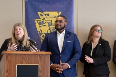 May 4, 2023: Senators Kane, Kearney  and Lt Gov Davis tour Delaware County Tech High School