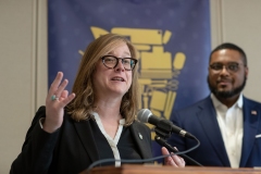 May 4, 2023: Senators Kane, Kearney  and Lt Gov Davis tour Delaware County Tech High School