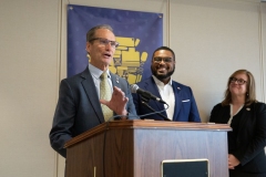 May 4, 2023: Senators Kane, Kearney  and Lt Gov Davis tour Delaware County Tech High School